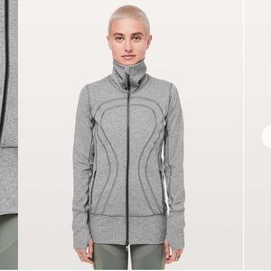 Lulu In Stride Jacket Heathered Slate